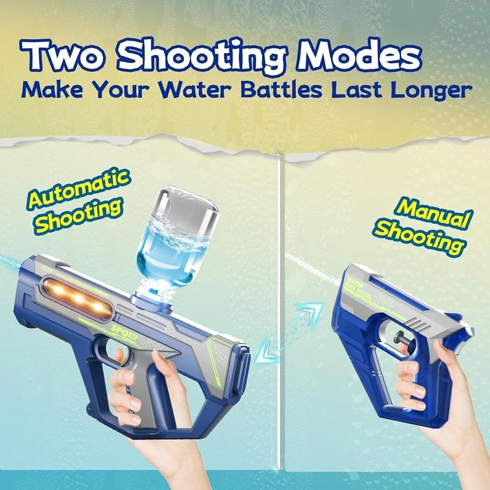 Blue Electric Holi Gun