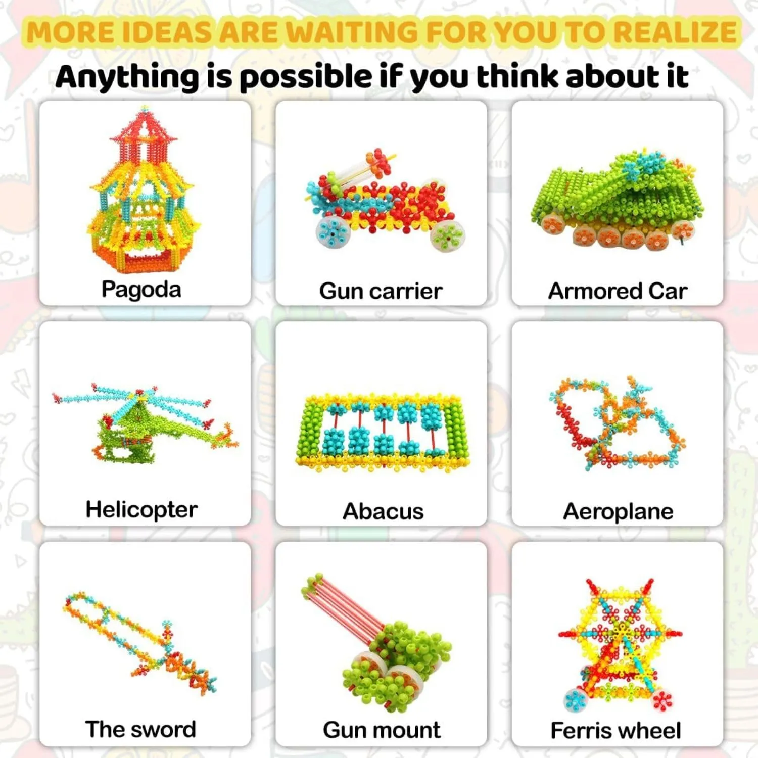 Snowflake 100pcs Building Set